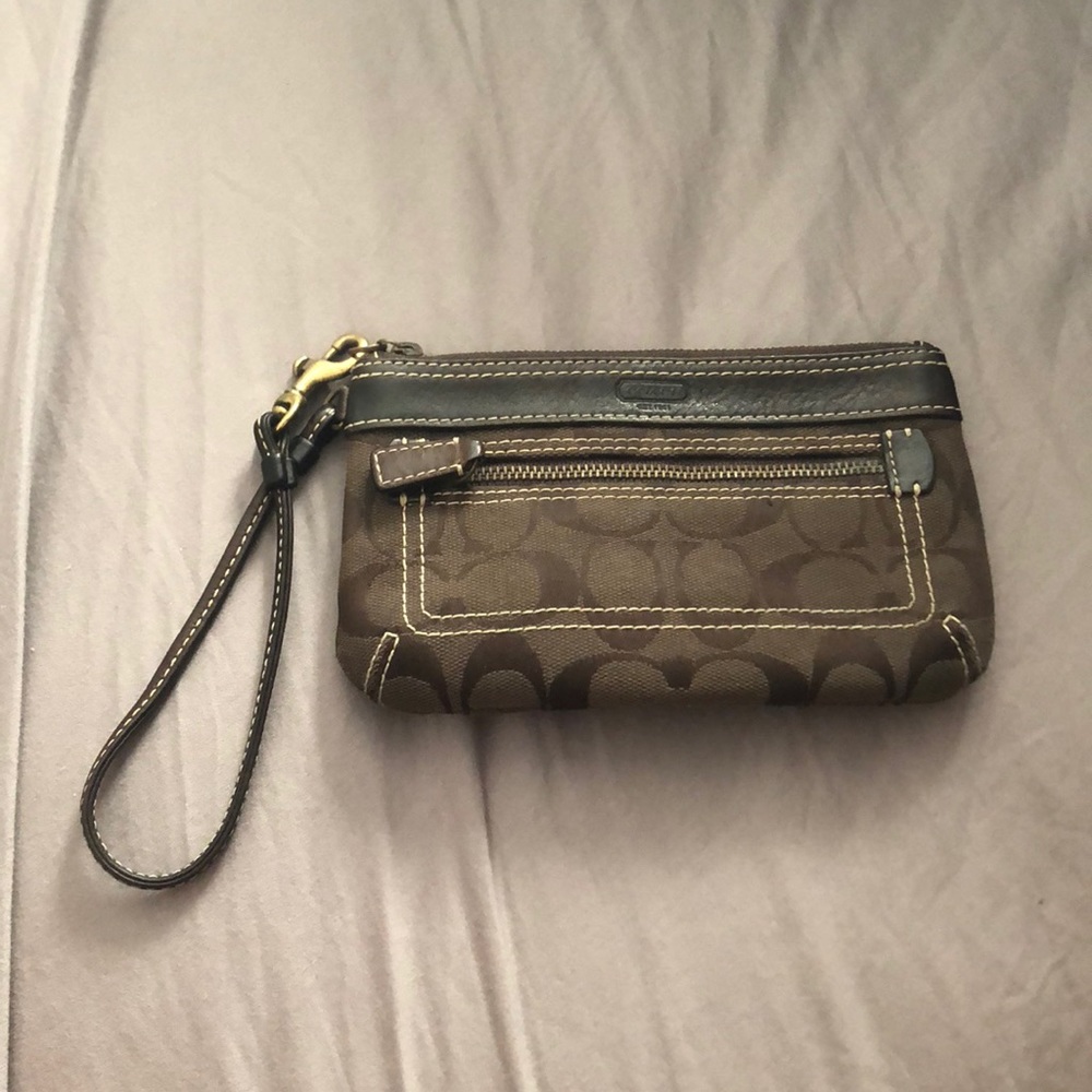 Coach wristlet